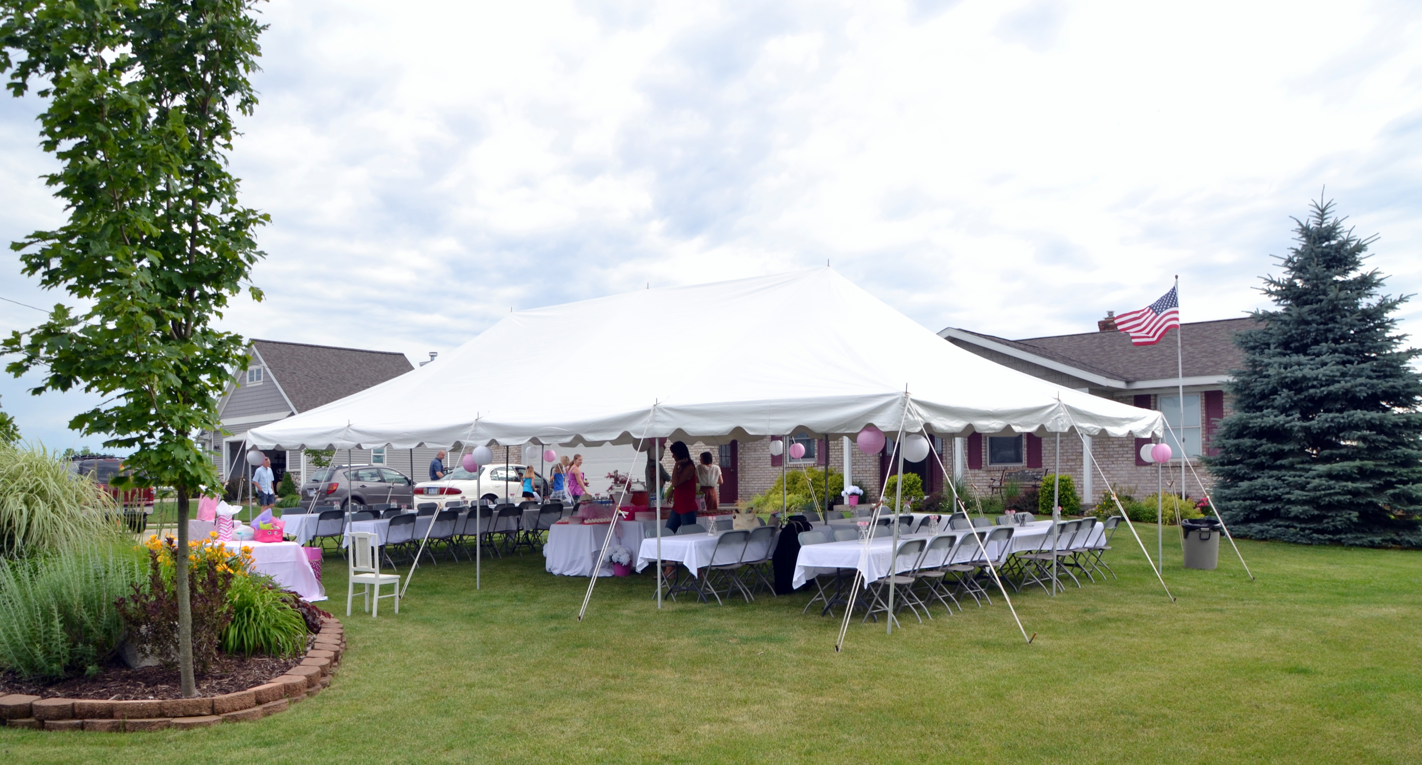 West Michigan Tent Rental Deliver and Setup Service